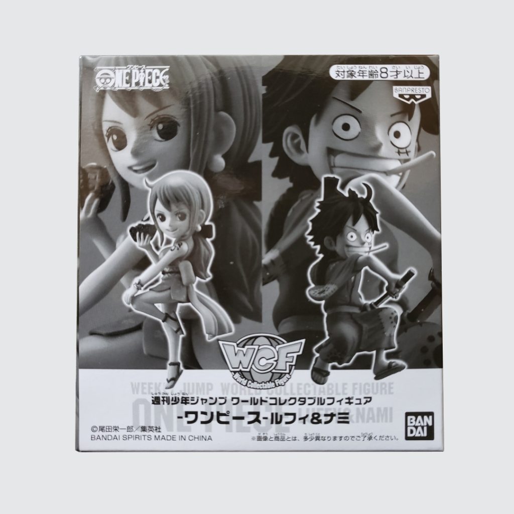 One Piece Weekly Shounen Jump World Collectable Figure Luffy & Nami (SURUGAYA)
